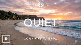 QUIET TIME WITH GOD - Soaking Worship Instrumental with Ocean Waves | Prayer & Devotional | 4K