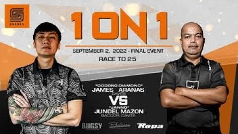 1 on 1 | Aranas Vs Mazon | 10 Ball | Race to 25 | ...