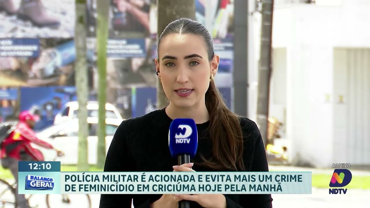 Polícia Militar atende ocorrência e evita possível feminicídio em Criciúma