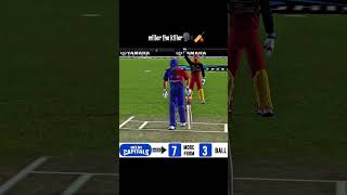 miller the killer v deadly* shepherd🏏🗣️🔥 #cricket #barcatopgoals #fancode #realcricket22 #footballte