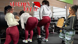 Holiday Hammies Glutes Workout Baking Vlogmas Day 12