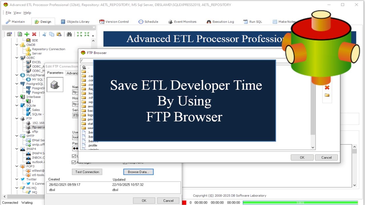 Introduction to FTP Browser | Advanced ETL Processor Tutorial 🎥