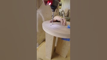 The Long Confidence building a stool 🪑 #shorts