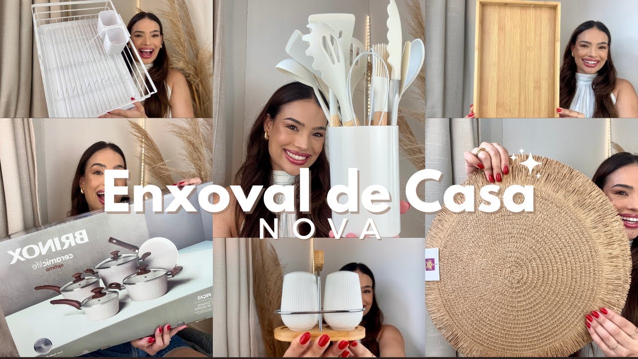 Comprinhas Enxoval de Casa Nova 🏠💕 