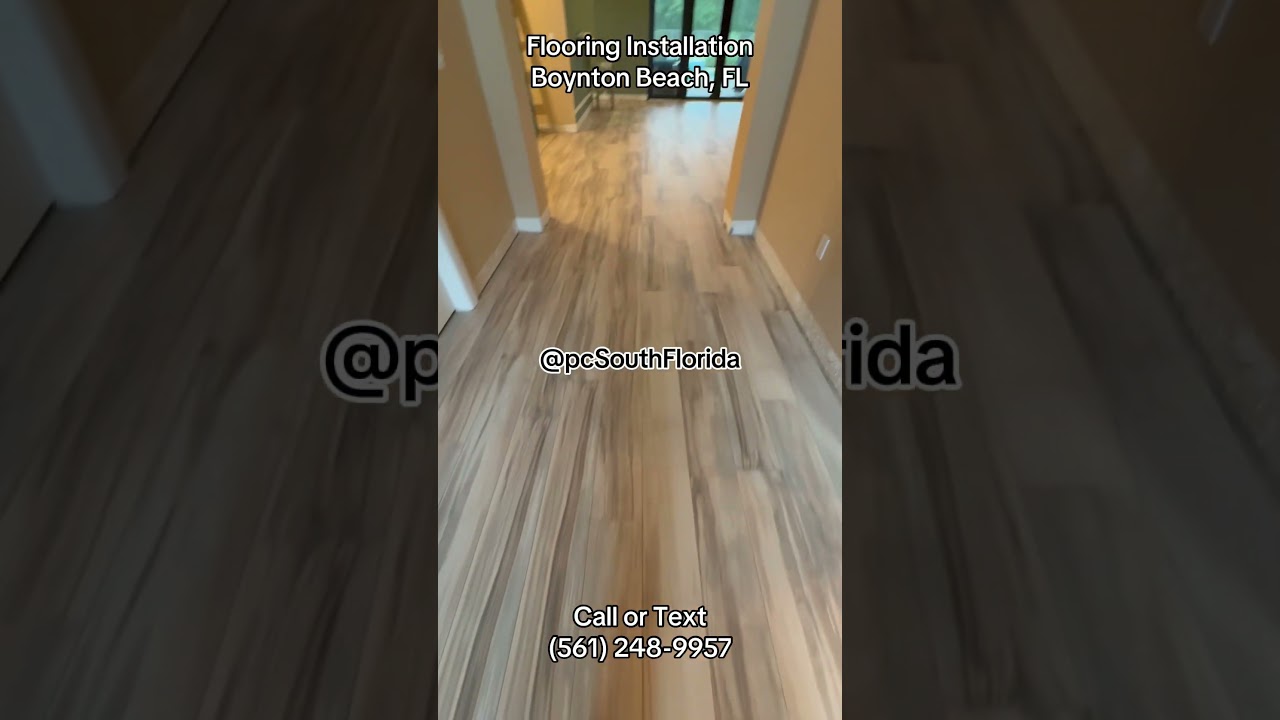 Waterproof laminate flooring - Pereira Construction