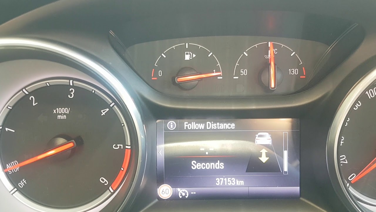 Follow Distance Feature on the Opel Insignia