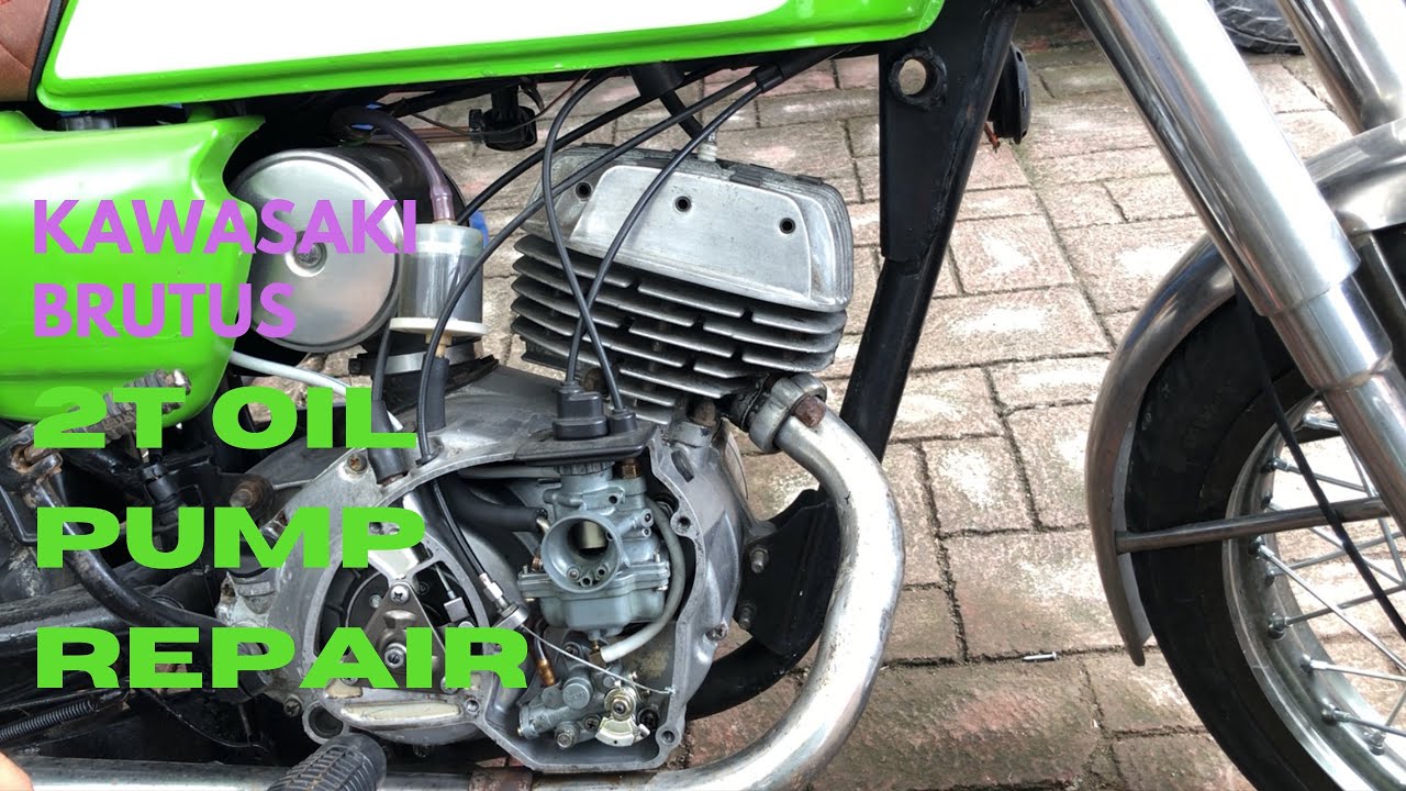 Kawasaki Brutus 140cc | 2T Oil pump repair