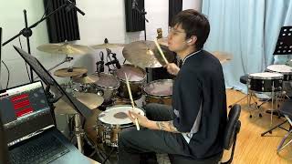 晚安莉莉 《當昨日凝視着我》(Drum Cover)