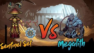 Sentinel Set 🥵 Vs Megalith😱 Fight 🔥 #shadow #gaming #shadowfight2 #ninjagaming #ninja