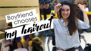 Boyfriend Chooses Girlfriend's Haircut!