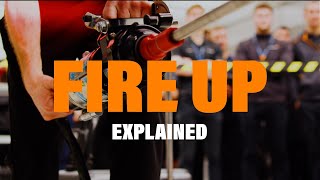 What is 'Fire Up' in Formula 1?