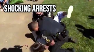 College Campus Protests ERUPT Into Chaos As Professor Brutally Arrested