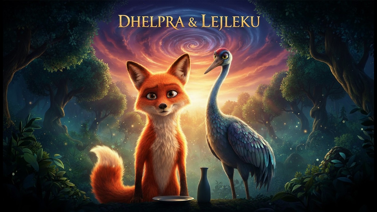 🦊 Dhelpra dhe 🕊️ Lejleku–  Film i Animuar Shqiptar 🇦🇱 Perralla Ship 🇦🇱