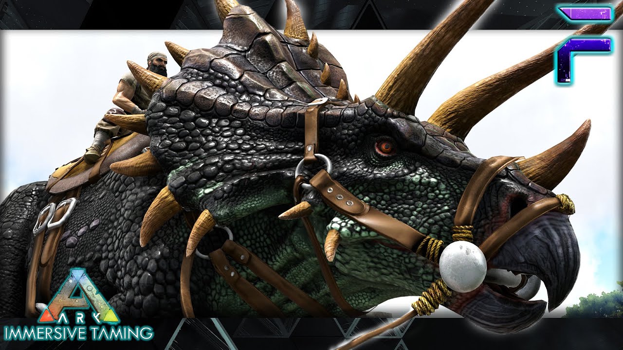 Укрощение боевого трайка — Modded Ark: Immersive Taming E3