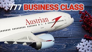 World's Best "Holiday" Business Class?? Austrian Airlines 777 from New York to Vienna!