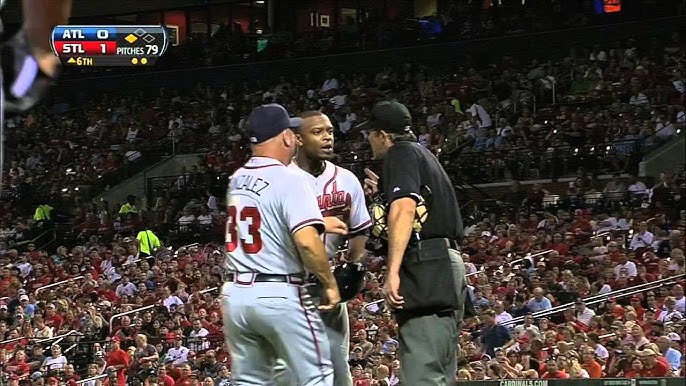 ATL@SF: B.J. Upton ejected for arguing in the 6th 