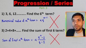 Progression/ Series Part-3 (Geometric Progression) for Bank, BCS or any other competitive exams
