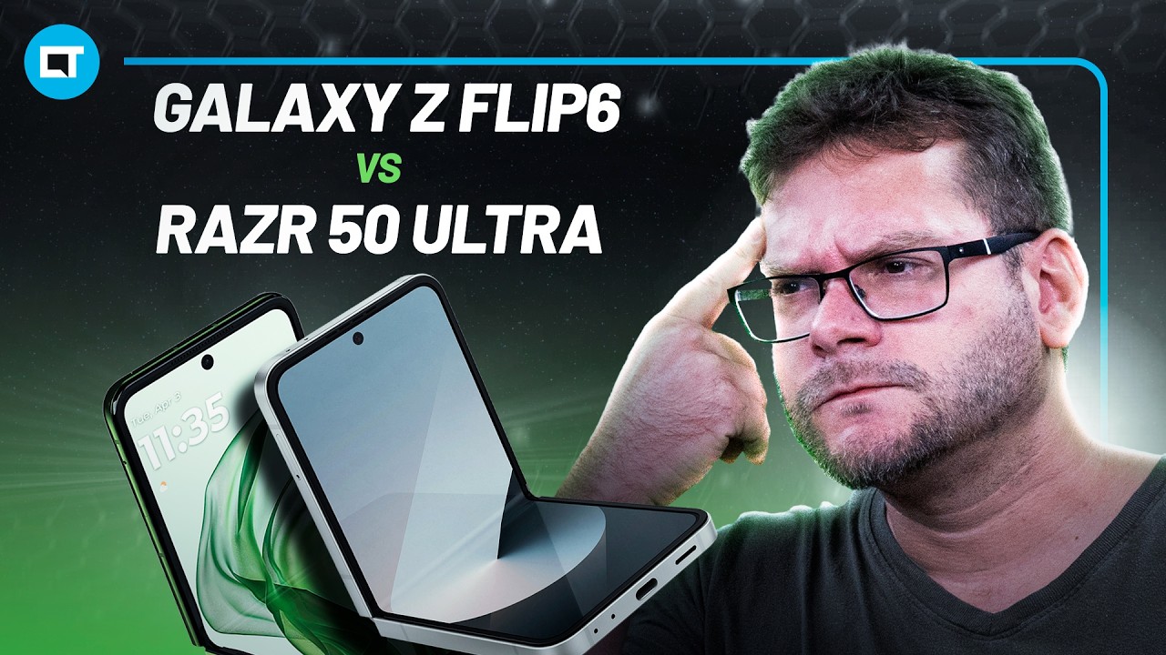 Qual é o melhor Flip: Galaxy Z Flip6 vs Razr 50 Ultra?