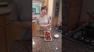 Roasted Beets w/ Balsamic Reduction & Goat Cheese