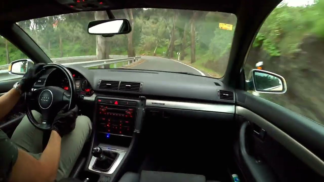 Audi S4 B6 Avant On-Board POV ( Raw Sound )