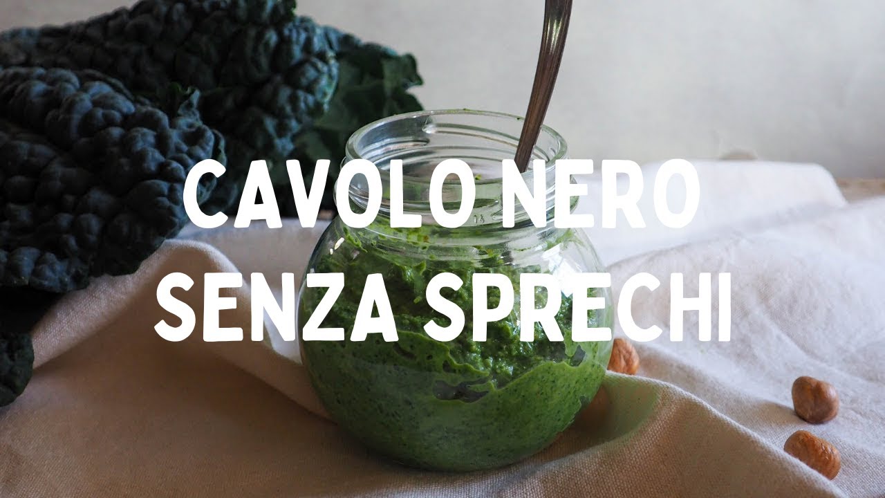 CAVOLO NERO: usarlo al 100%, RICETTE PER foglie e GAMBI | Cucino senza sprechi