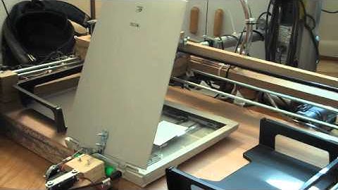 Gado 1 Robotic Scanner First Test