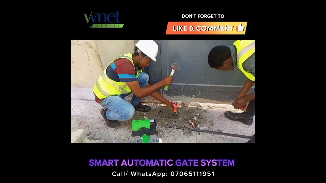 AUTOMATIC GATE SYSTEM INSTALLATION (Vynet Invent Limited) 