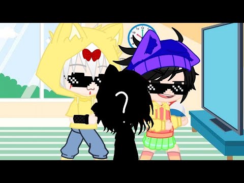 Galinha pintadinha || meme || gacha club || Tobirama, izuna e aya(filha deles)