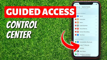 How to Add & Remove Guided Access Shortcut to Control Center on iPhone