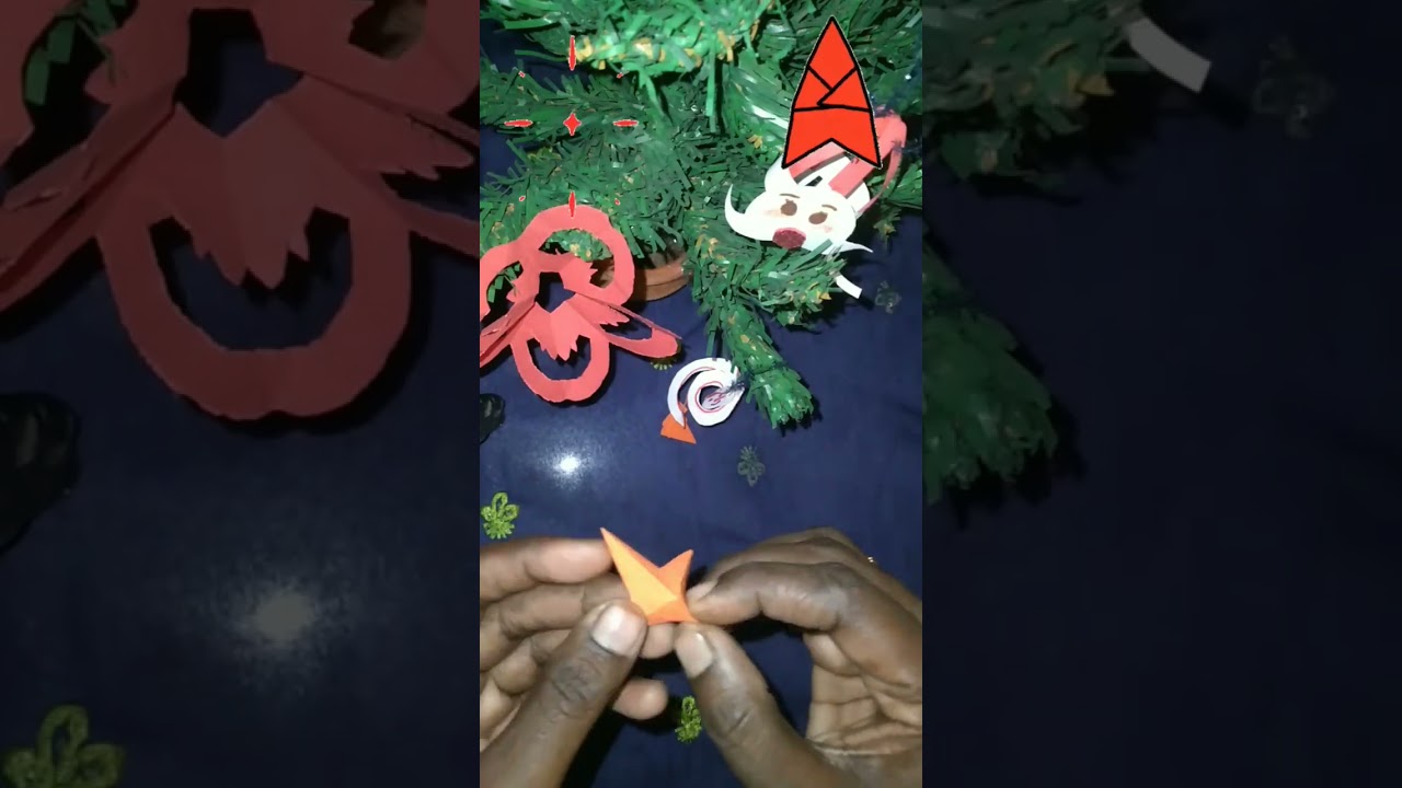 DIY star Christmas decorations-4 || KUTTIES CRAFTS || 