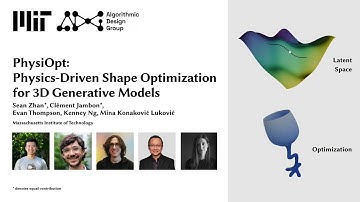 PhysiOpt: Physics-Driven Shape Optimization for 3D Generative Models (SIGGRAPH Asia 2025)