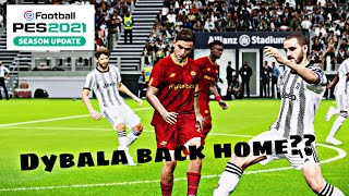 Juventus VS AS Roma | eFootball PES 2021 SEASON UPDATE | Gameplay PS5