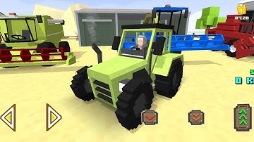 A new john deer tractor has entered my collection - Blocky Farm & Racing 4K