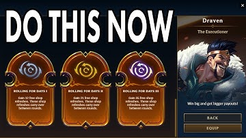 Draven is the ONLY way to play TFT right now