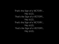 R.KELLY - SIGN OF VICTORY **(LYRICS ON SCREEN)**
