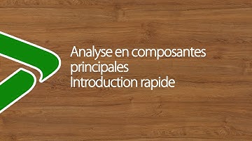 Analyse en Composantes Principales ou ACP