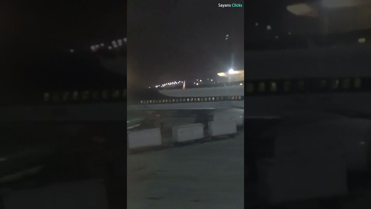 An Old Footage of Jet Airways B737 Ground Operations at Mumbai Airport, View from SriLankan Airlines