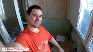 How to glue in the Level of Drywall adhesive on the Foam - Master class!