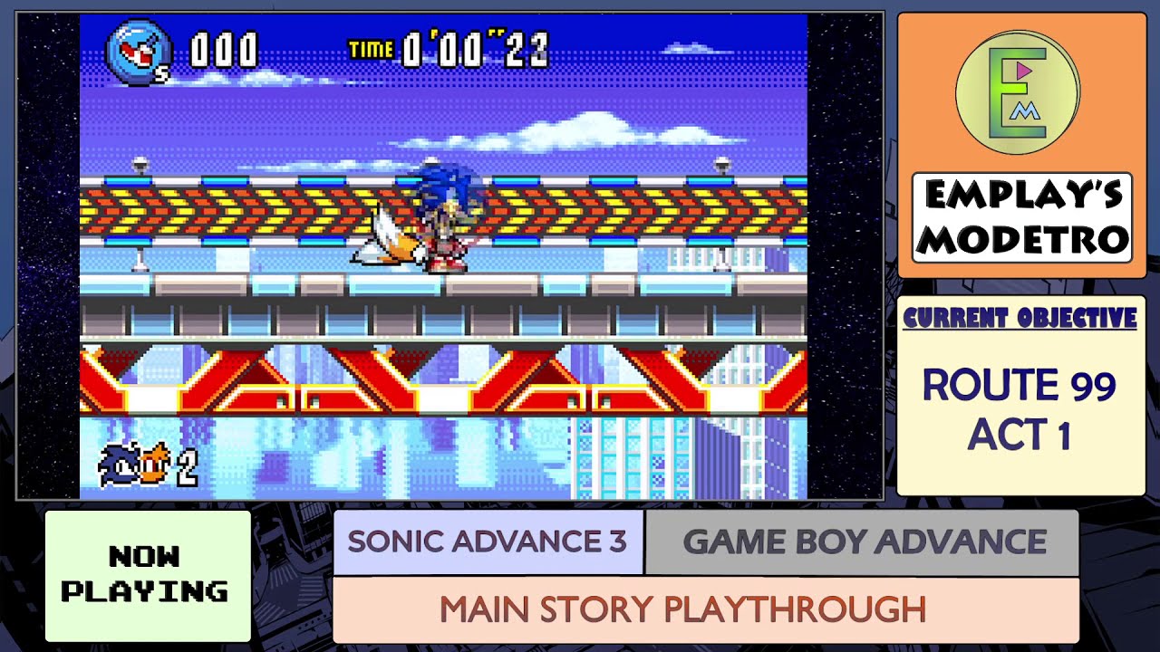 Super Partituras - Sonic Advance 3 - Route 99 (Sega - Sonic Team), sem cifra