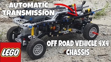 LEGO 4x4 Chassis Test – Auto Transmission & Diff Lock!