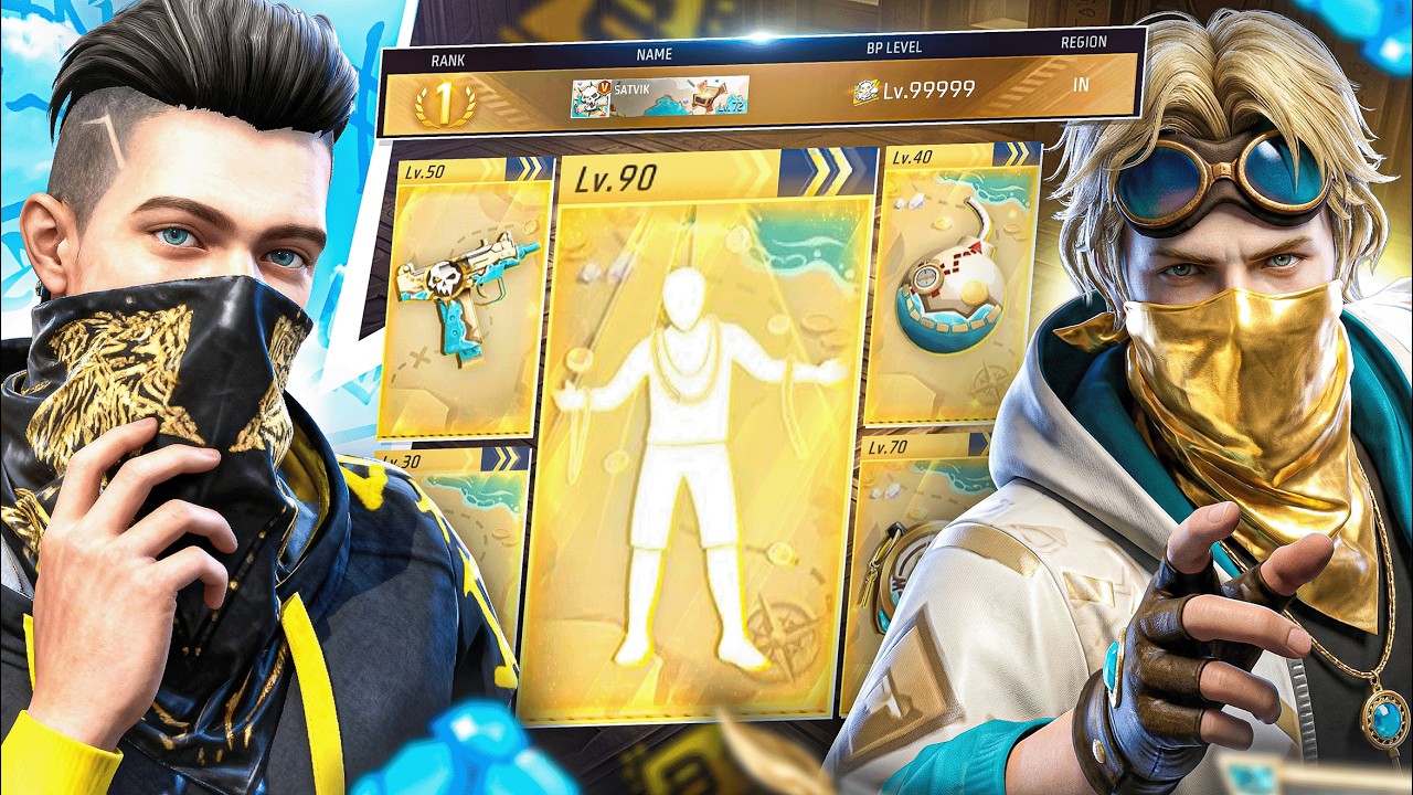 SPENDING 1,00,000+ DIAMONDS For TOP-1 RANK in Booyah Pass