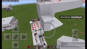 How to make hidden crafting table in a wall.|Minecraft PE (TUTORIAL)