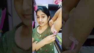 Underarms Shaving 1st Time🤓#shorts#youtubeshorts#shortvideo