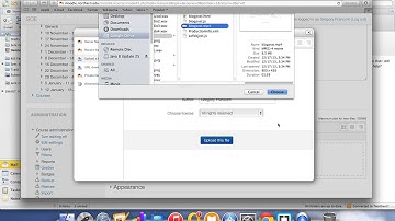 How to upload a mp4 to moodle