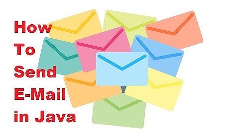 How to send email in java