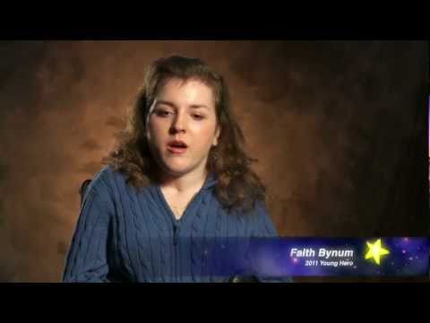 2011 Young Hero Faith Bynum