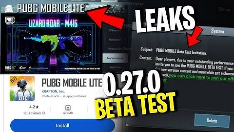 PUBG Lite 0.27.0 BETA TEST देखो 😍| Pubg Lite New Update Today 2023 | Crash Fix Loading Problem Fix