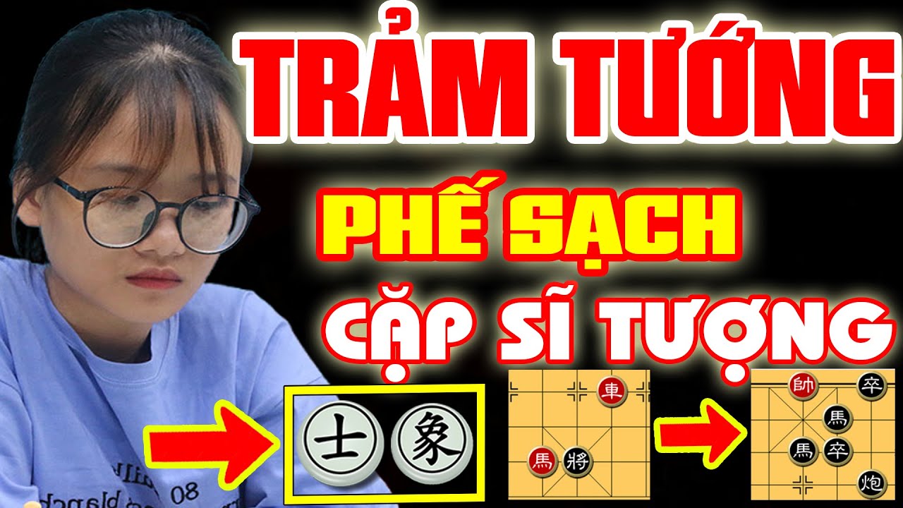 🔴 CỜ TƯỚNG | SÁCH LƯỢC ĐIỀU QUÂN QUẢ QUÁI, TRẢM TƯỚNG PHẾ SẠCH CẶP SĨ TƯỢNG
