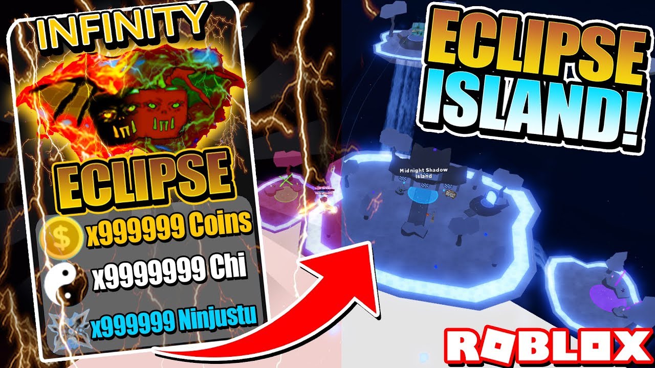 New Infinity Eclipse Pets Update In Ninja Legends Update Roblox Youtube - all new code midnight shadow island pet clone pass roblox