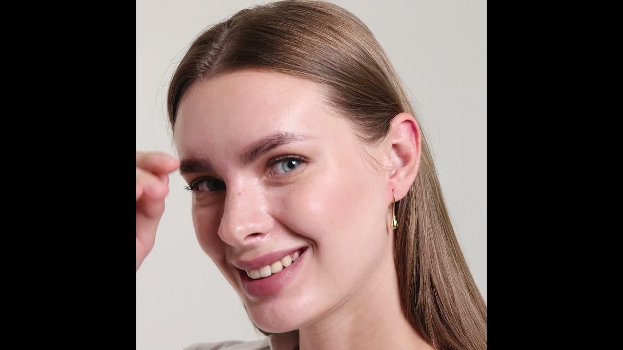 Gold Plated Teardrop Earrings